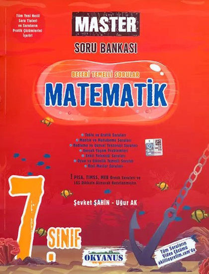 7. Sınıf Matematik Master Soru Bankası resmi
