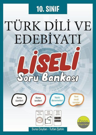10. Sınıf Türk Dili ve Edebiyatı Liseli Soru Bankası resmi