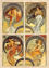 Arts, Alphonse Mucha (1860-1939)  1000P resmi