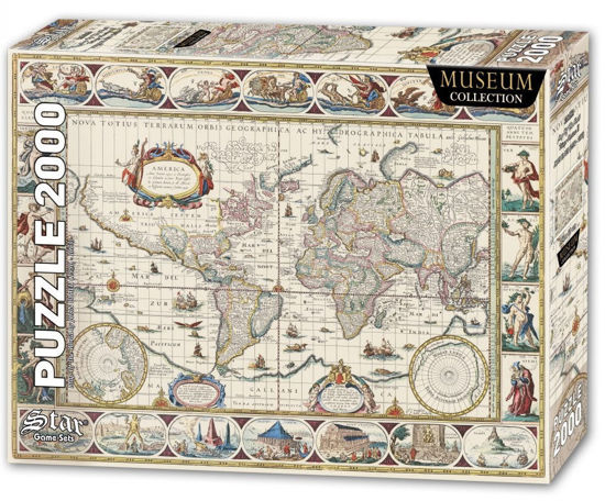 Map Of The World 2000P resmi