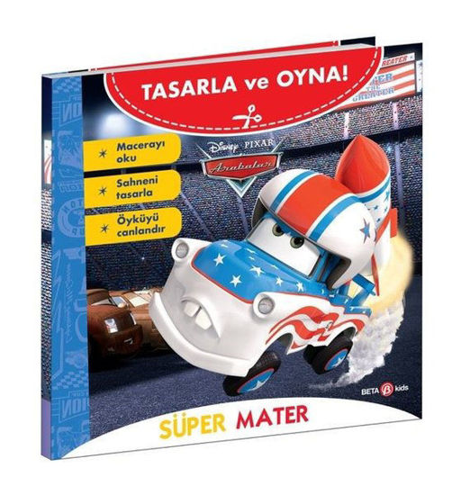 Tasarla ve Oyna! Arabalar - Süper Mater resmi