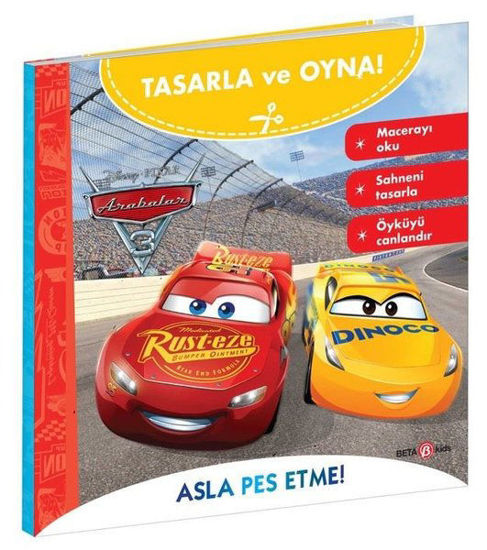 Pixar - Tasarla ve Oyna! Arabalar 3 - Asla Pes Etme resmi