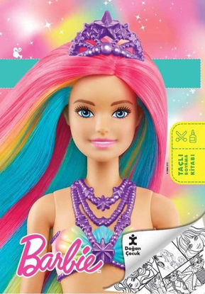 Barbie Taçlı Boyama Kitabı resmi
