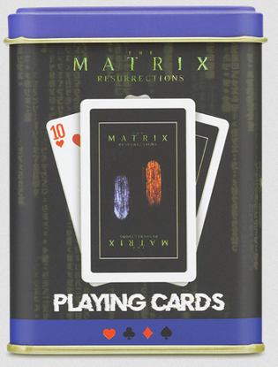 Matrix İskambil Kağıdı (Metal Kutulu) resmi