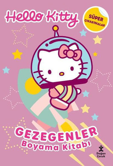 Hello Kitty - Gezegenler Boyama Kitabı resmi