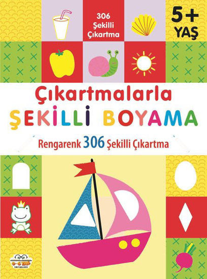 Çıkartmalarla Şekilli Boyama - Rengarenk 306 Şekilli Çıkartma resmi