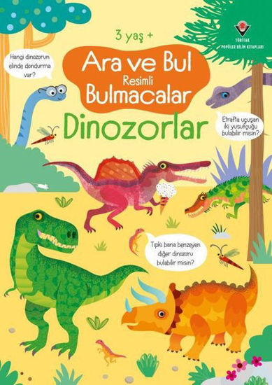 Dinozorlar - Ara ve Bul Resimli Bulmacalar resmi