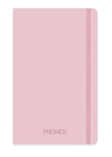 Premier Neo Soft Ciltli 13x21 Çizgili Defter - Pembe resmi