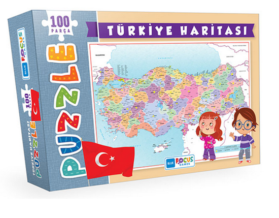 Türkiye Haritası 100P resmi