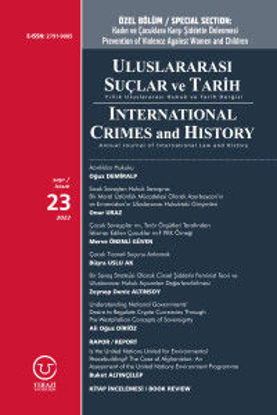Uluslararası Suçlar ve Tarih Sayı - 23 resmi