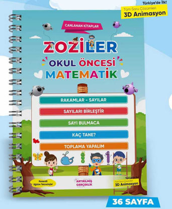 Zoziler Okul Öncesi Canlanan Kitap 5 Matematik resmi