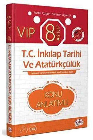 8. Sınıf VIP T.C. İnkılap Tarihi ve Atatürkçülük Konu Anlatımı resmi