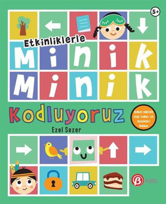 Minik Minik Kodluyoruz - Robot Kubi'yle Gizli Yolları ve Resimleri Bulun - Etkinliklerle resmi