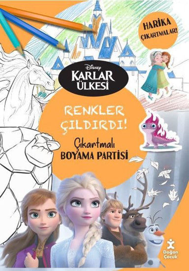 Disney Karlar Ülkesi - Renkler Çıldırdı! Çıkartmalı Boyama Partisi resmi