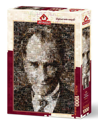 Mustafa Kemal Atatürk (Kolaj Puzzle) 1000 P resmi