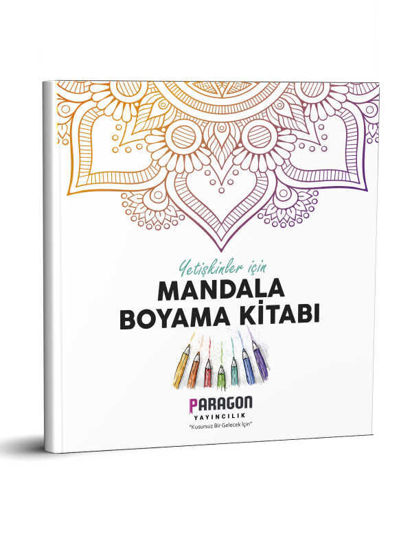 Yetişkinler için Mandala Boyama Kitabı resmi