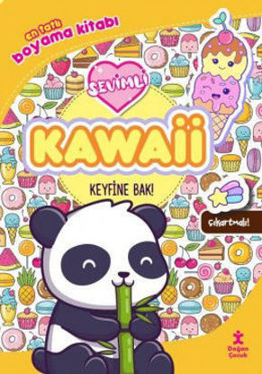 Sevimli Kawaii Boyama Kitabı - Keyfine Bak resmi