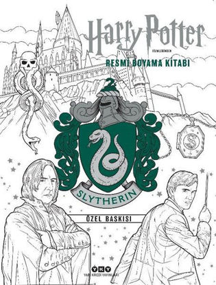 Harry Potter Filmlerinden Resmi Boyama Kitabı - Slytherin resmi