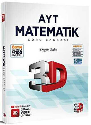2023 AYT Matematik 3D Soru Bankası 3D Yayınları resmi