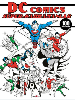 DC Comics Süper Kahramanlar 100 Süper Boyama resmi