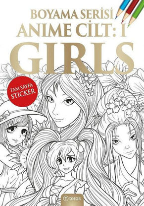 Anime Boyama Cilt 1 - Girls resmi