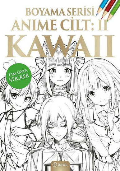 Anime Boyama Cilt 2 - Kawaii Y resmi