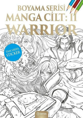 Manga Boyama Cilt 2 - Warrior resmi