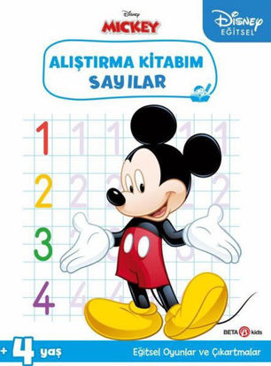 Mickey - Alıştırma Kitabım Sayılar 4+ Yaş resmi