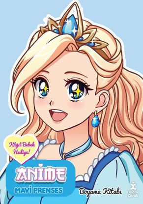 Anime Mavi Prenses Boyama Kitabı resmi