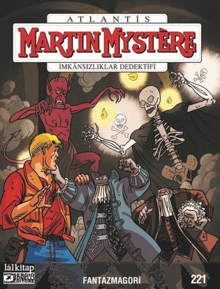 Martin Mystere Sayı 221 - İmkansızlıklar Dedektifi-Fantazmagori resmi