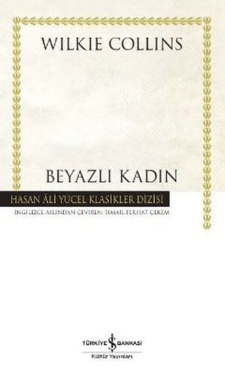 Beyazlı Kadın - Ciltli resmi