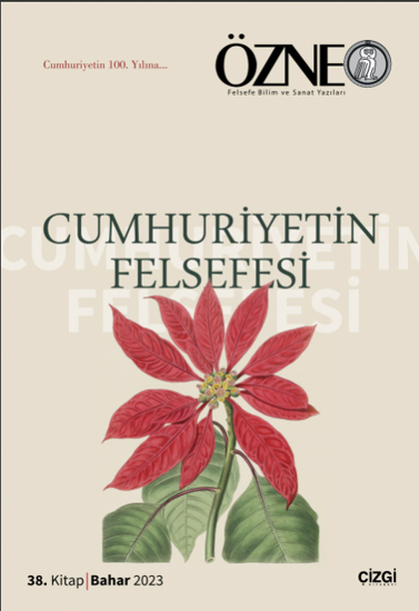 Özne | 38 Kitap Cumhuriyetin Felsefesi resmi