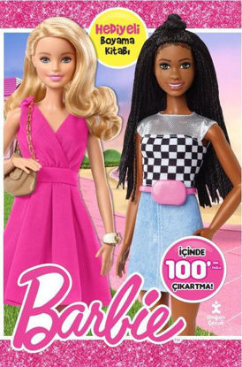 Barbie - İçinde 100'den Fazla Çıkartma! Hediyeli Boyama Kitabı resmi