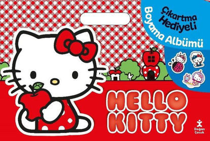 Hello Kitty - Çıkartma Hediyeli Boyama Albümü resmi