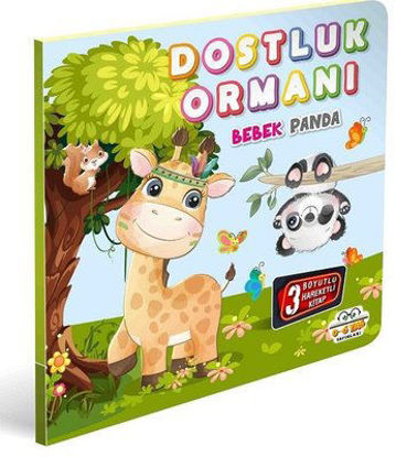 Dostluk Ormanı Bebek Panda - 3 Boyutlu Hareketli Kitap resmi