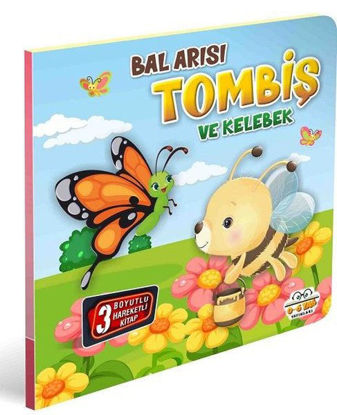 Bal Arısı Tombiş ve Kelebek - 3 Boyutlu Hareketli Kitap resmi
