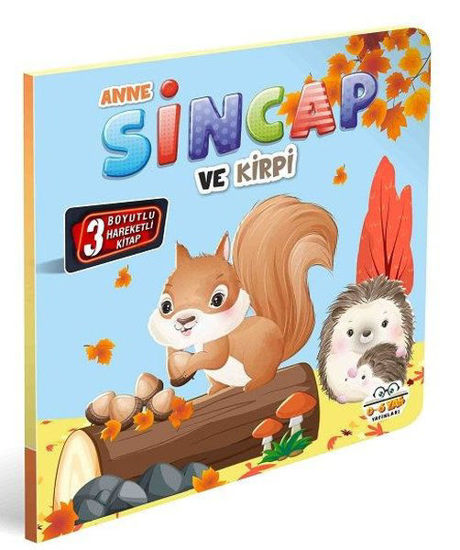 Anne Sincap ve Kirpi - 3 Boyutlu Hareketli Kitap resmi