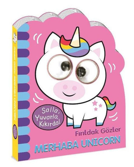 Fırıldak Gözler Merhaba Unicorn resmi