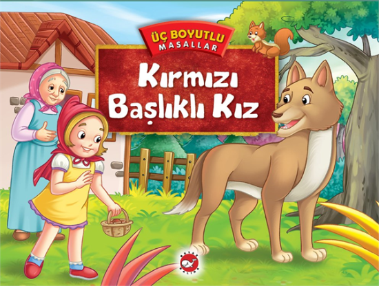 Üç Boyutlu Masallar - Kırmızı Başlıklı Kız resmi