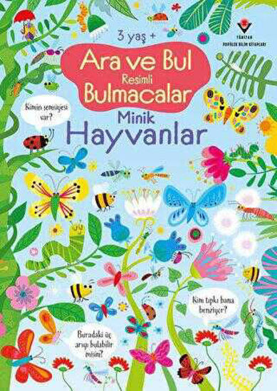 Ara ve Bul Resimli Bulmacalar Minik Hayvanlar resmi