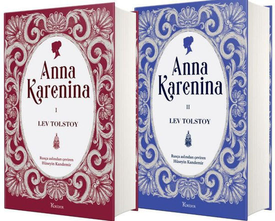 Anna Karenina Seti - 2 Kitap Takım - Bez Ciltli resmi