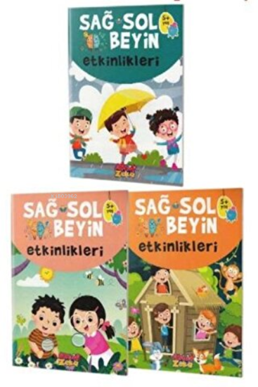 Sağ ve Sol Beyin Etkinlikleri Seti (5+Yaş) resmi