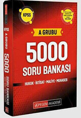 KPSS A Grubu 5000 Soru Bankası resmi