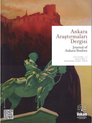 Ankara Araştırmaları Dergisi Sayı-11 Cilt-1 resmi