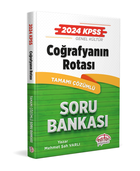 2024 KPSS Coğrafyanın Rotası tamamı Çözümlü Soru Bankası resmi