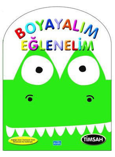 Boyayalım Eğlenelim - Timsah resmi