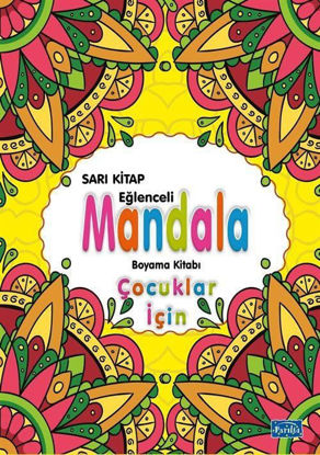 Çocuklar İçin Mandala - Sarı Kitap resmi