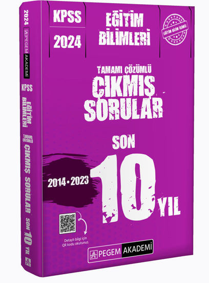 2024 KPSS Eğitim Bilimleri Tamamı Çözümlü Çıkmış Sorular Son 10 Yıl resmi