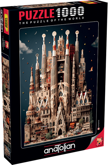 La Sagrada Familia 1000P resmi