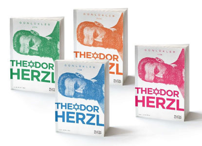 Theodor Herzl’in Günlükleri - 4 Cilt - Takım resmi